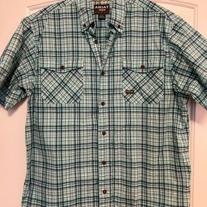 ARIAT REBAR BUTTON DOWN SHIRT